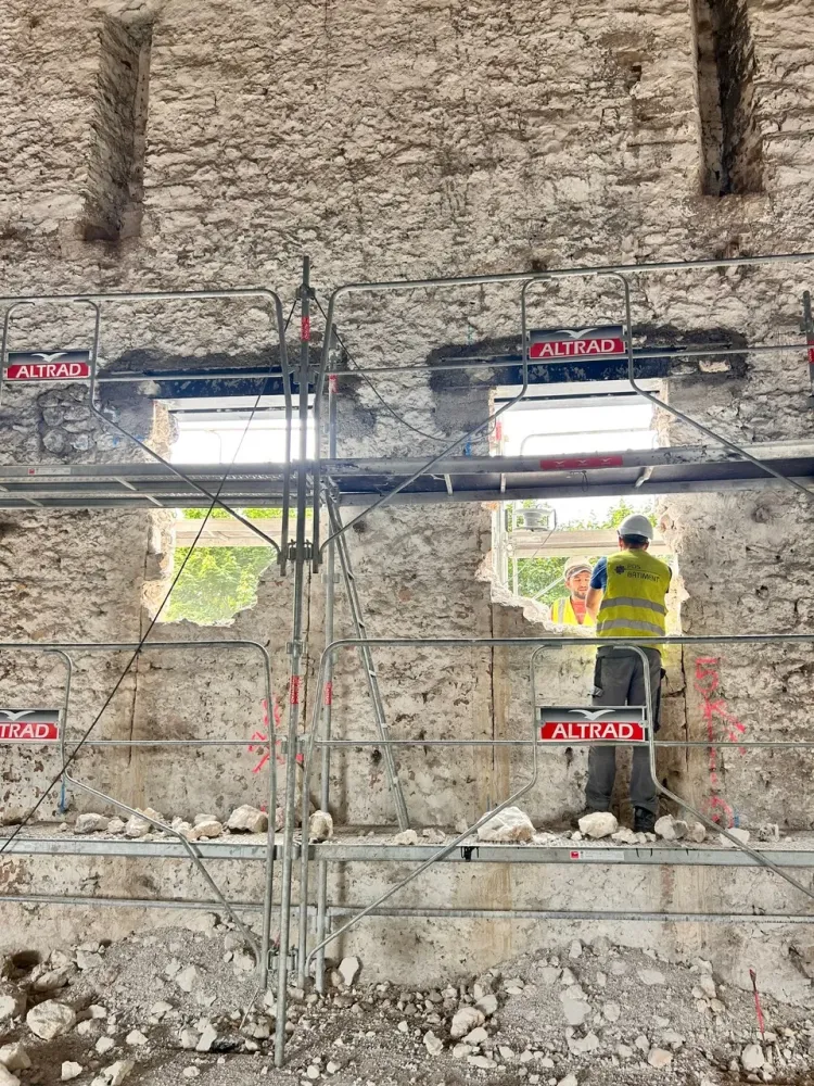 Démolition près de Melun